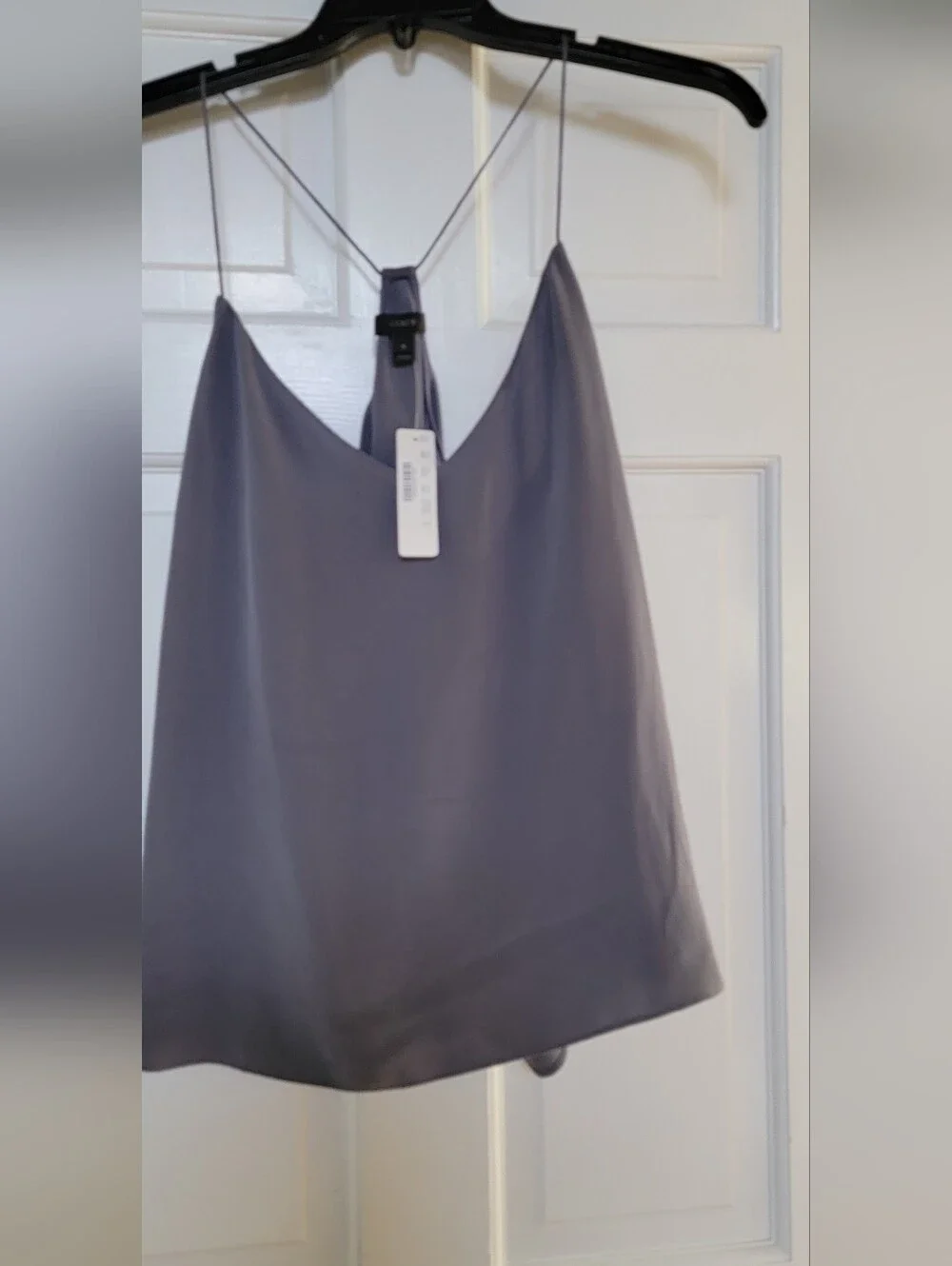 NWT J. Crew 100% Silk T-back Carrie Camisole Tank Top, Size 16